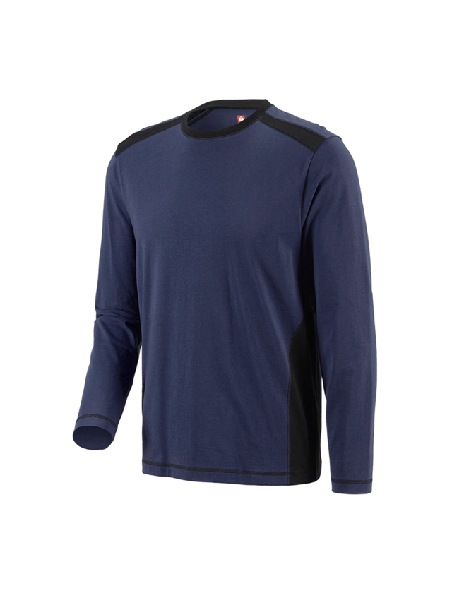 Plumbers / Installers: Long sleeve cotton e.s.active + navy/black 2