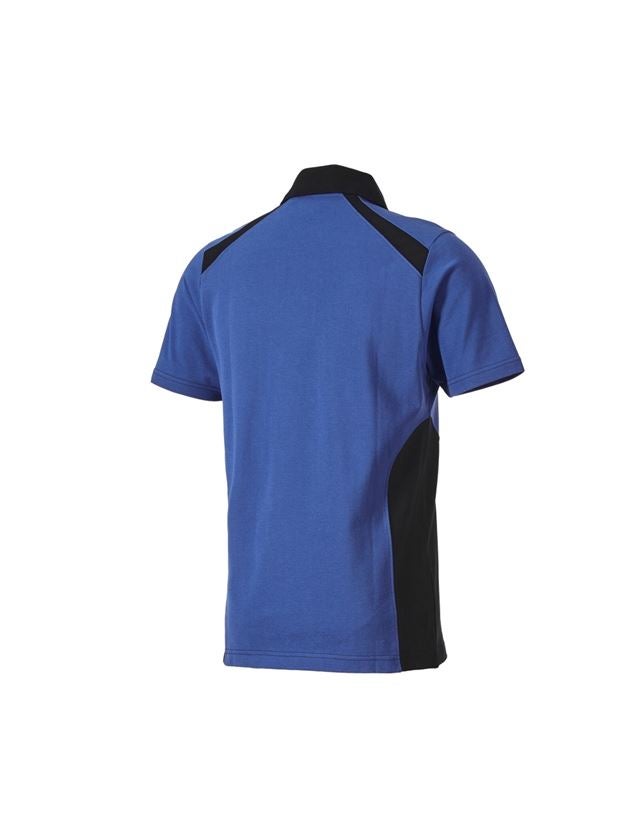 Överdelar: Polo-Shirt cotton e.s.active + kornblå/svart 3