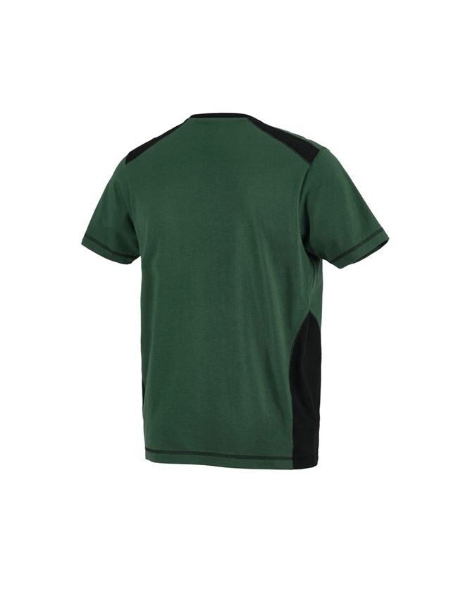 Överdelar: T-Shirt cotton e.s.active + grön/svart 3