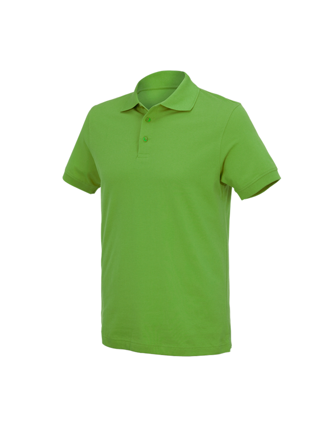 Teman: e.s. Polo-Shirt cotton Deluxe + sjögrön