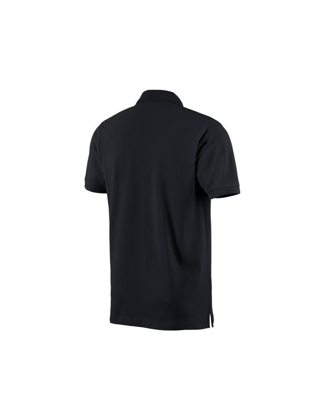Snickare: e.s. Polo-Shirt cotton + svart 3