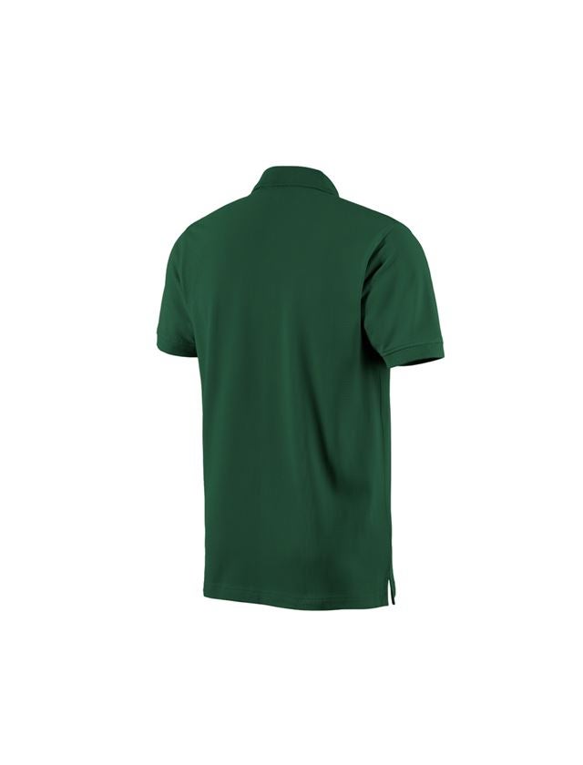 Skogsbruk / Trädgård: e.s. Polo-Shirt cotton + grön 1