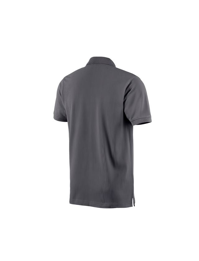 Överdelar: e.s. Polo-Shirt cotton + antracit 3