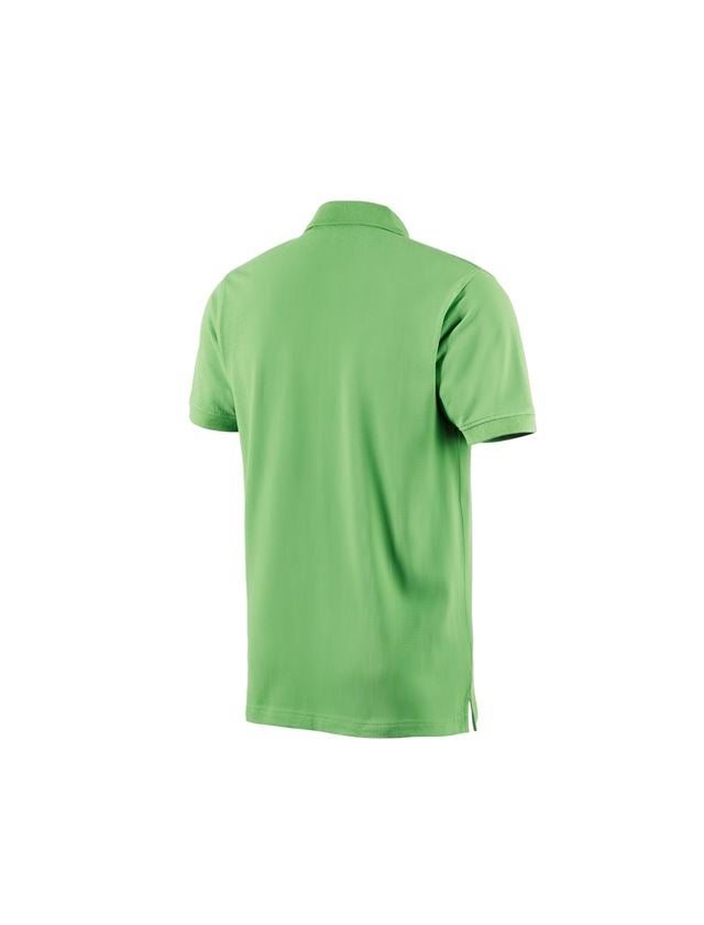 Plumbers / Installers: e.s. Polo shirt cotton + apple green 1