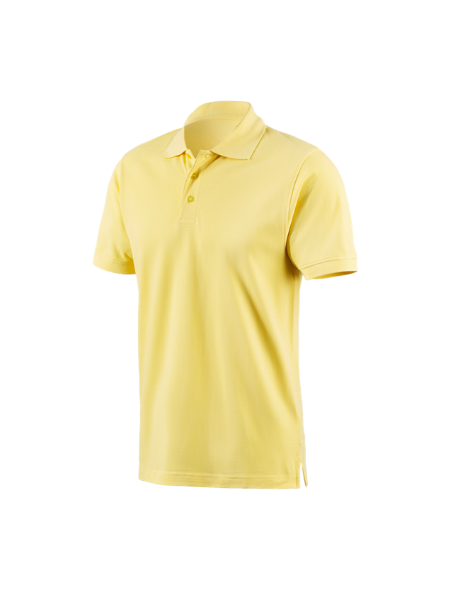 Teman: e.s. Polo-Shirt cotton + citron