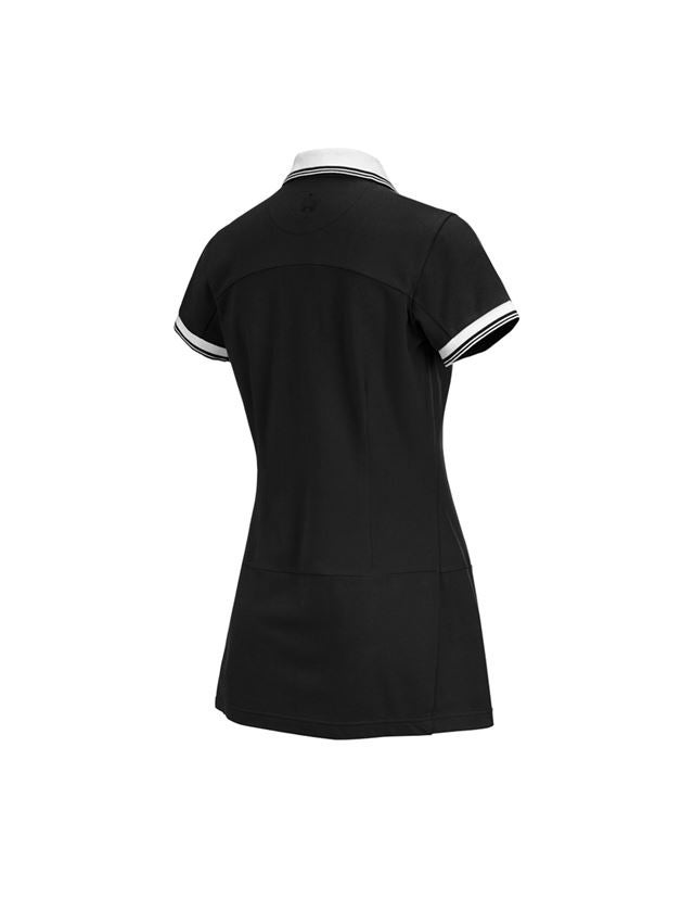 Shirts, Pullover & more: Piqué dress e.s.avida + black 1