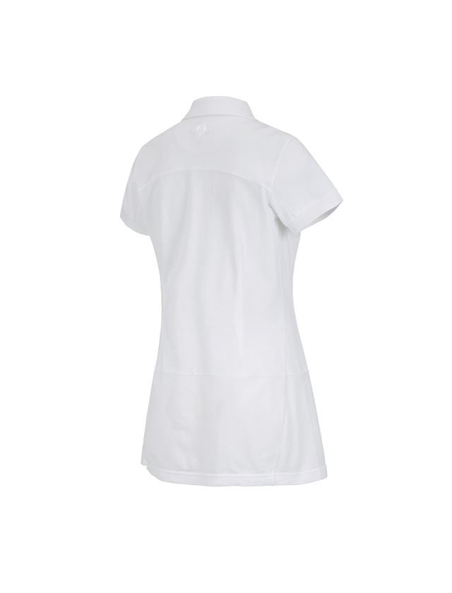 Shirts, Pullover & more: Piqué dress e.s.avida + white 1