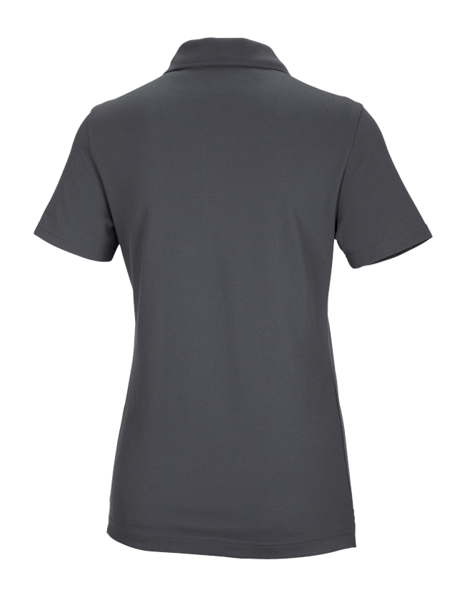 Gardening / Forestry / Farming: e.s. Functional polo shirt poly cotton, ladies' + anthracite 1