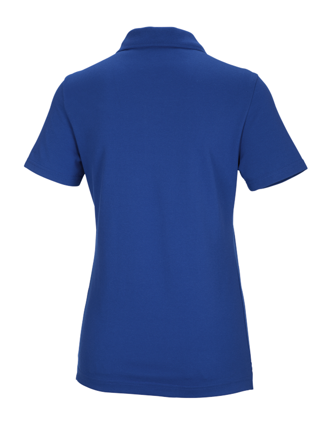 Gardening / Forestry / Farming: e.s. Functional polo shirt poly cotton, ladies' + royal 3