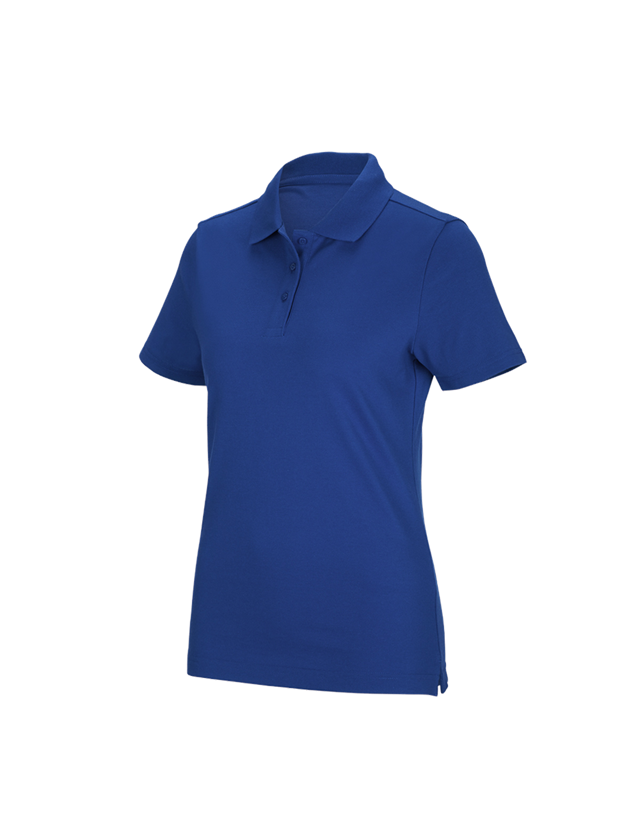Gardening / Forestry / Farming: e.s. Functional polo shirt poly cotton, ladies' + royal 2