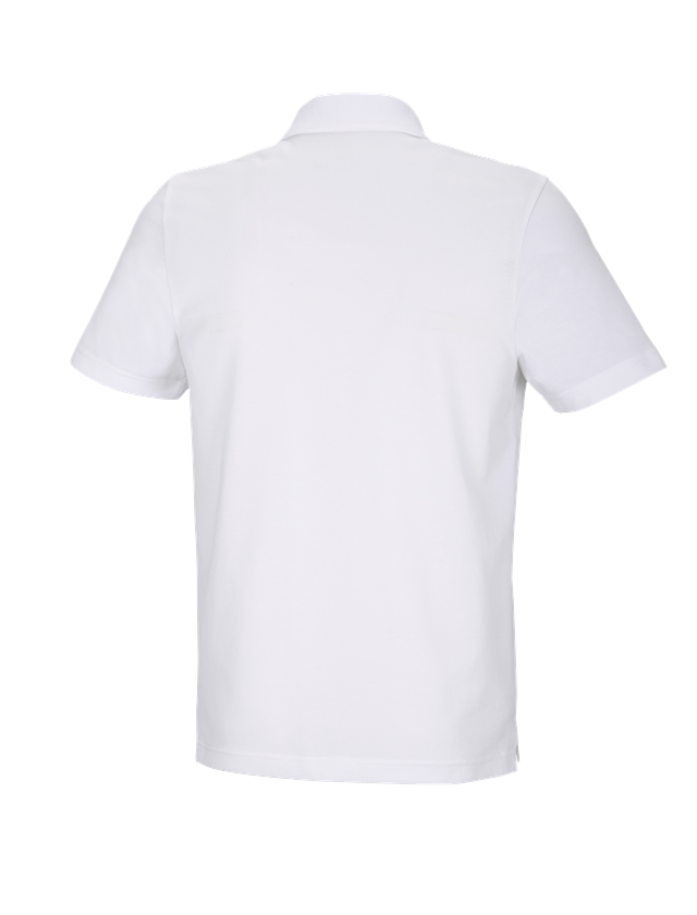 Gardening / Forestry / Farming: e.s. Functional polo shirt poly cotton + white 3