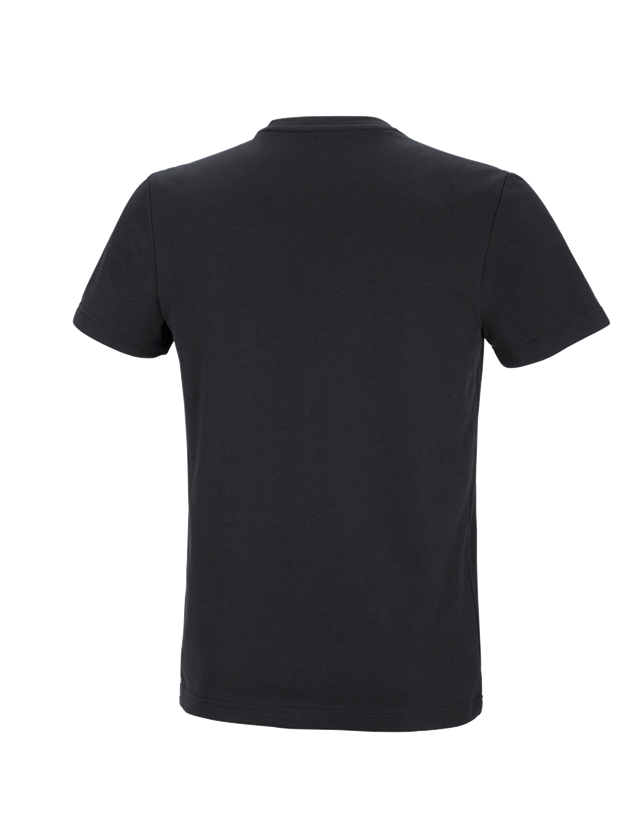 Överdelar: e.s. funktions-t-shirt poly cotton + svart 3