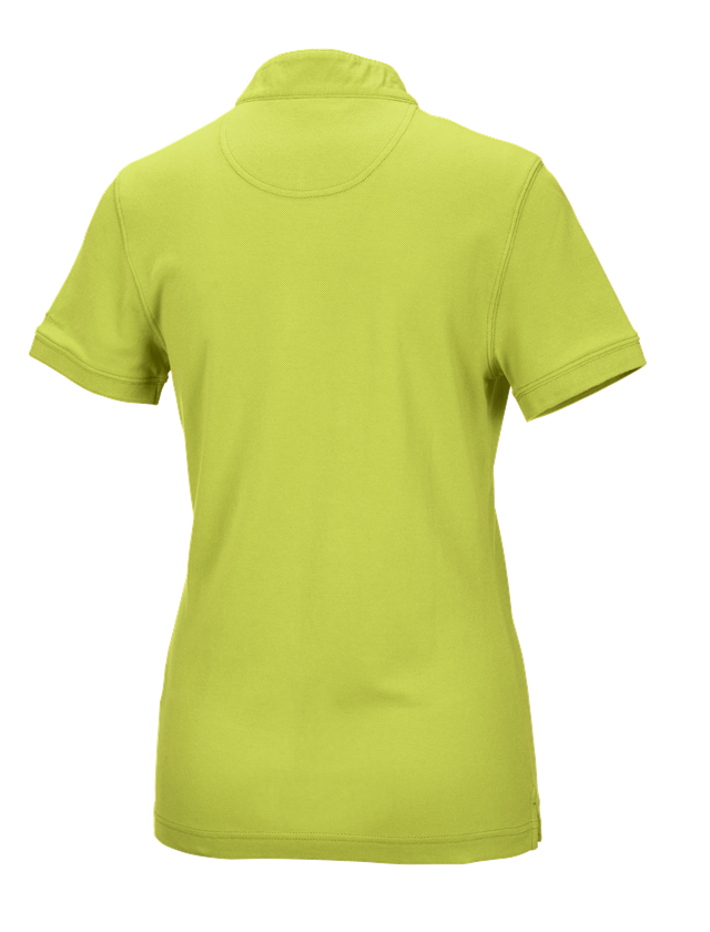 Plumbers / Installers: e.s. Polo shirt cotton Mandarin, ladies' + maygreen 1