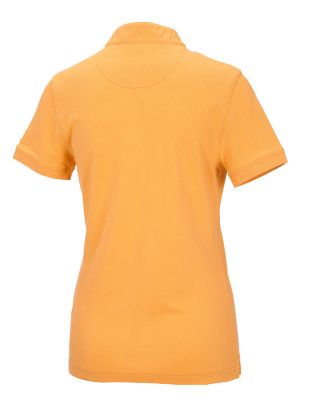 Topics: e.s. Polo shirt cotton Mandarin, ladies' + lightorange 1