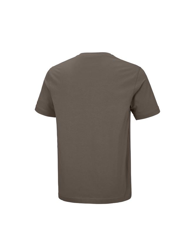 Gardening / Forestry / Farming: e.s. T-shirt cotton stretch V-Neck + stone 3