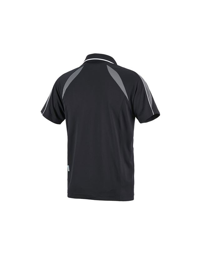 Plumbers / Installers: e.s. Functional polo-shirt poly Silverfresh + graphite/cement 1