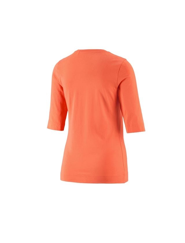 Plumbers / Installers: e.s. Shirt 3/4 sleeve cotton stretch, ladies' + nectarine 1