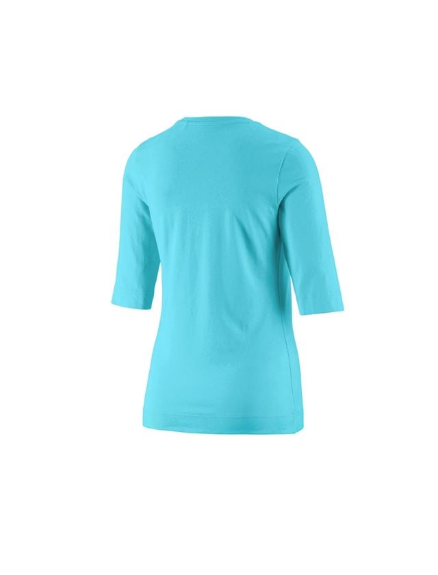 Överdelar: e.s. Shirt 3/4-ärm cotton stretch, dam + capri 1
