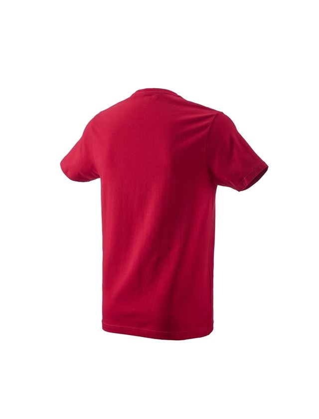 Topics: e.s. T-shirt 1908 + fiery red/white 3