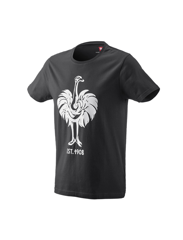 Överdelar: e.s. T-shirt 1908 + svart/vit