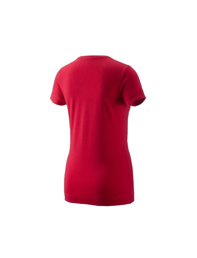 Topics: e.s. T-shirt 1908, ladies' + fiery red/white 1