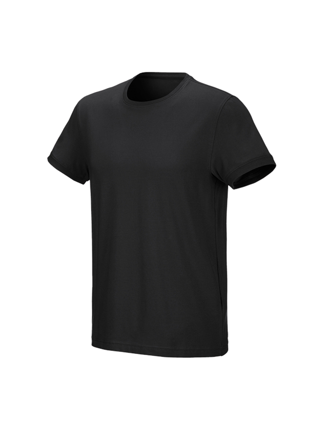 Överdelar: e.s. T-shirt cotton stretch + svart 3