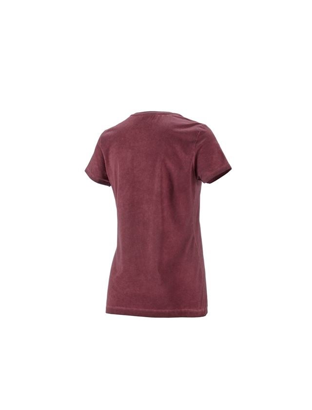 Plumbers / Installers: e.s. T-Shirt vintage cotton stretch, ladies' + ruby vintage 2