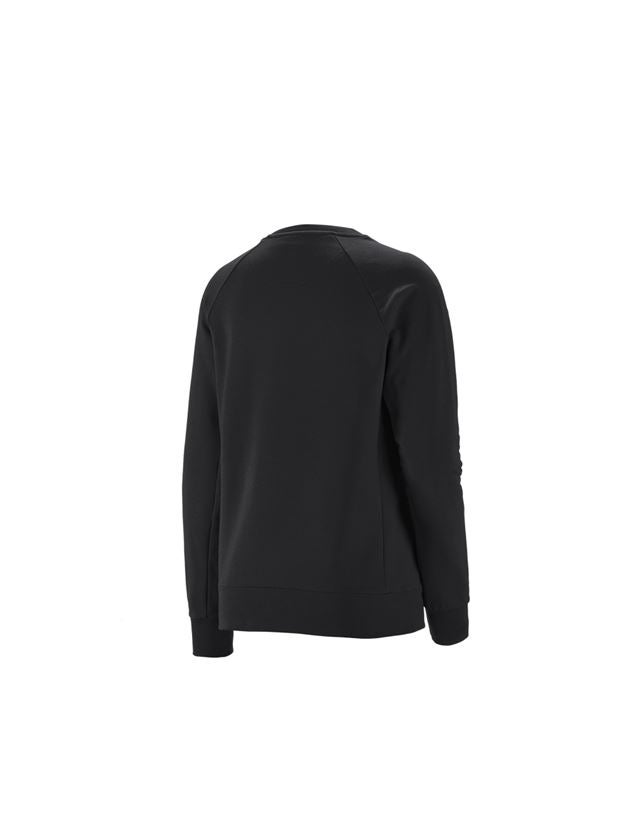 Shirts, Pullover & more: e.s. Sweatshirt cotton stretch, ladies' + black 1