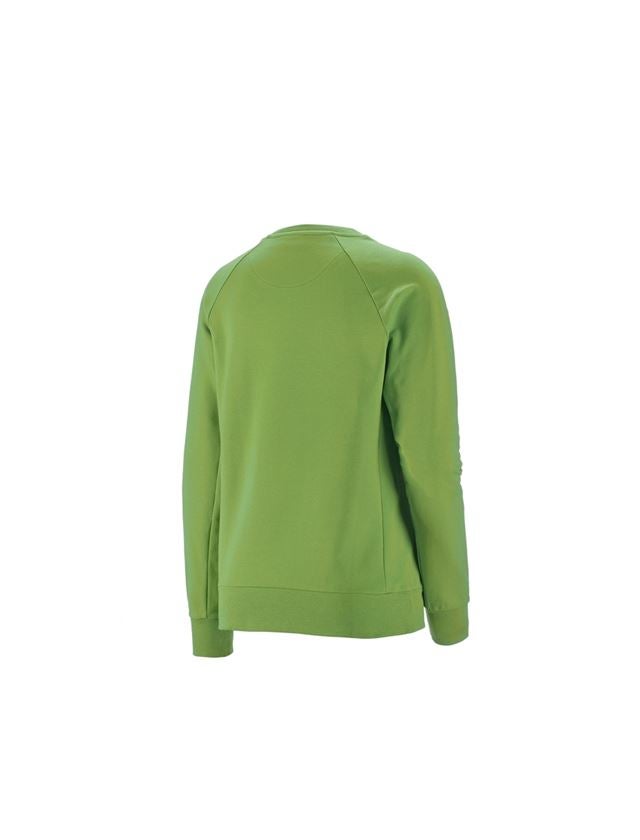 Skogsbruk / Trädgård: e.s. Sweatshirt cotton stretch, dam + sjögrön 1