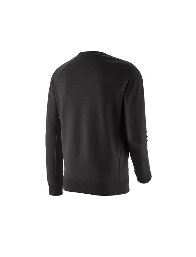 Shirts, Pullover & more: e.s. Sweatshirt cotton stretch + black 2