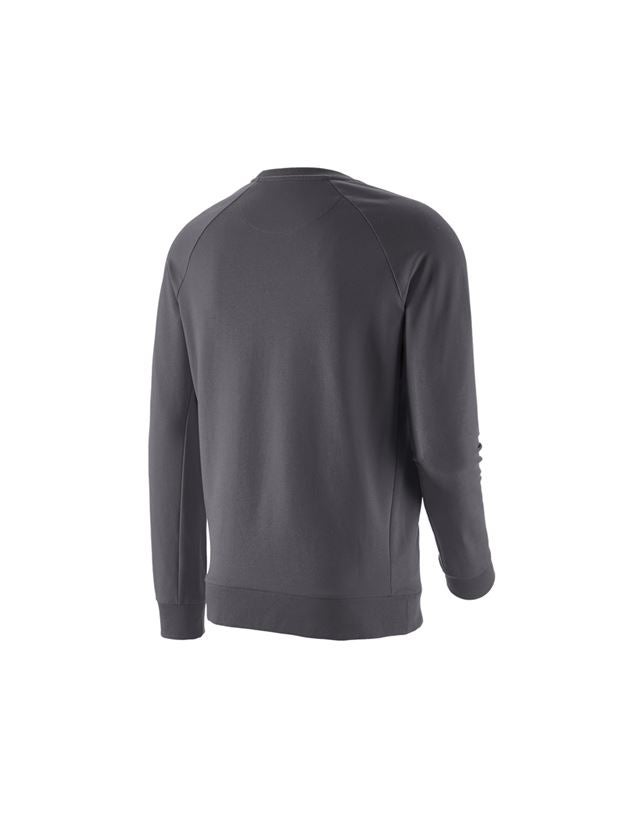Shirts, Pullover & more: e.s. Sweatshirt cotton stretch + anthracite 2