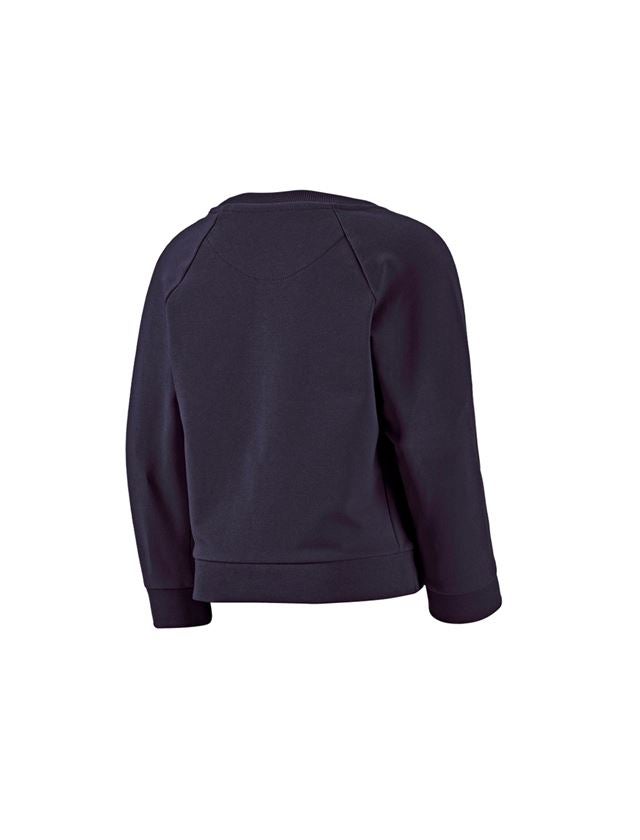 Överdelar: e.s. Sweatshirt cotton stretch, barn + mörkblå 3