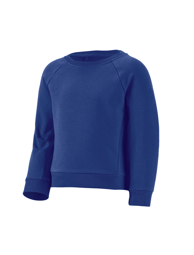 Teman: e.s. Sweatshirt cotton stretch, barn + kornblå