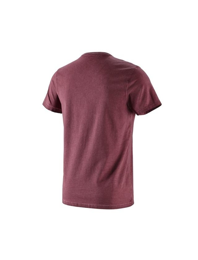 Överdelar: e.s. T-Shirt vintage cotton stretch + rubin vintage 1