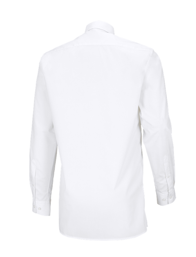 Överdelar: e.s. serveringsskjorta långärmad + vit 1