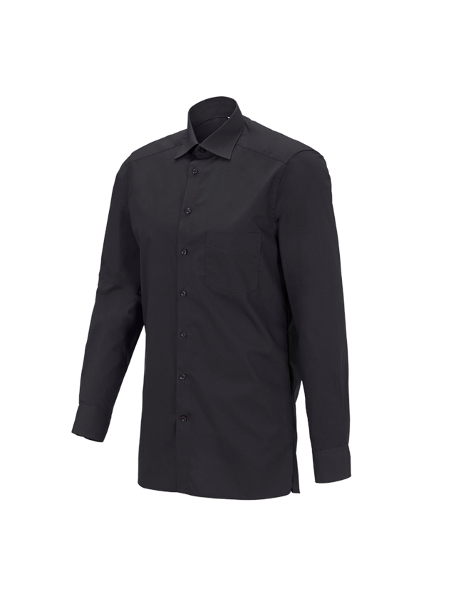 Shirts, Pullover & more: e.s. Service shirt long sleeved + black