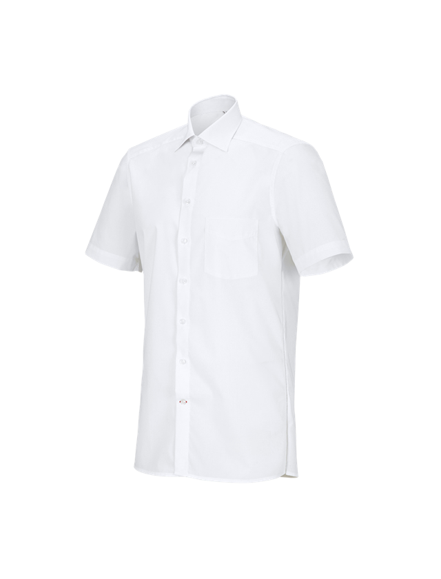 Shirts, Pullover & more: e.s. Service shirt short sleeved + white