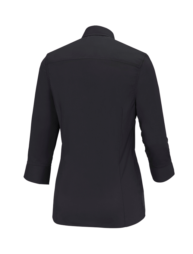 Shirts, Pullover & more: Business blouse e.s.comfort, 3/4-sleeve + black 1