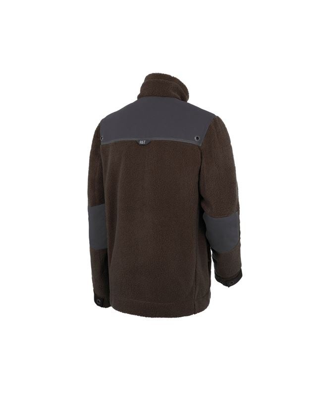 Plumbers / Installers: Faux fur jacket e.s.roughtough  + bark 3