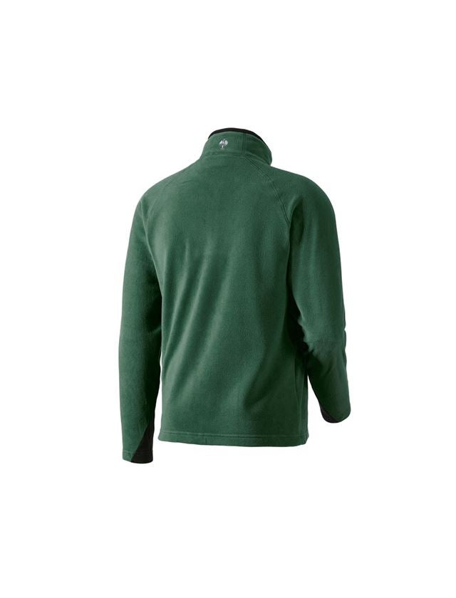 Shirts, Pullover & more: Microfleece troyer dryplexx® micro + green 1