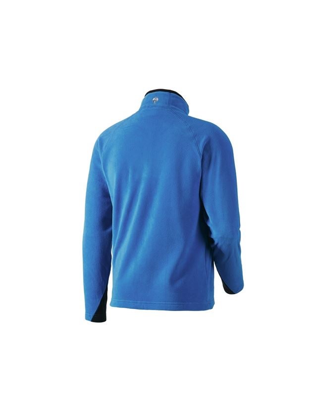 Shirts, Pullover & more: Microfleece troyer dryplexx® micro + gentianblue 1