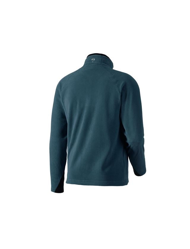 Shirts, Pullover & more: Microfleece troyer dryplexx® micro + seablue 3