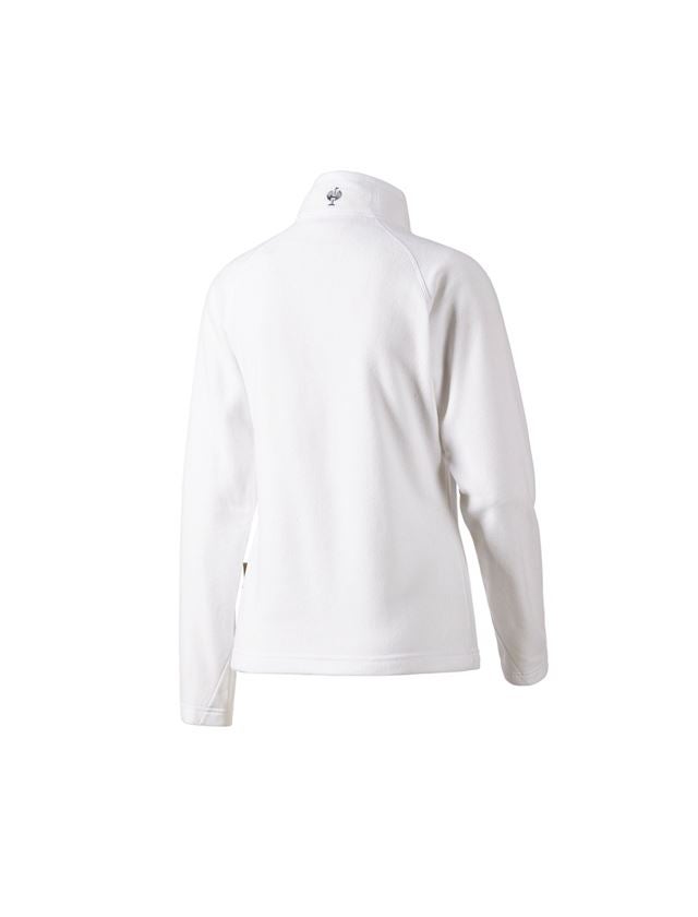 Shirts, Pullover & more: Ladies' Microfleece troyer dryplexx® micro + white 1