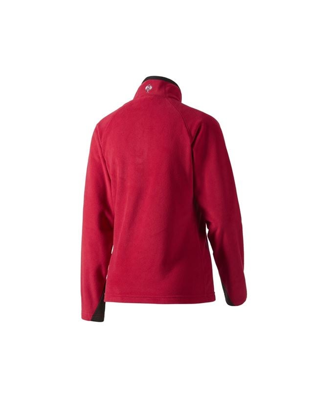 Shirts, Pullover & more: Ladies' Microfleece troyer dryplexx® micro + red 2