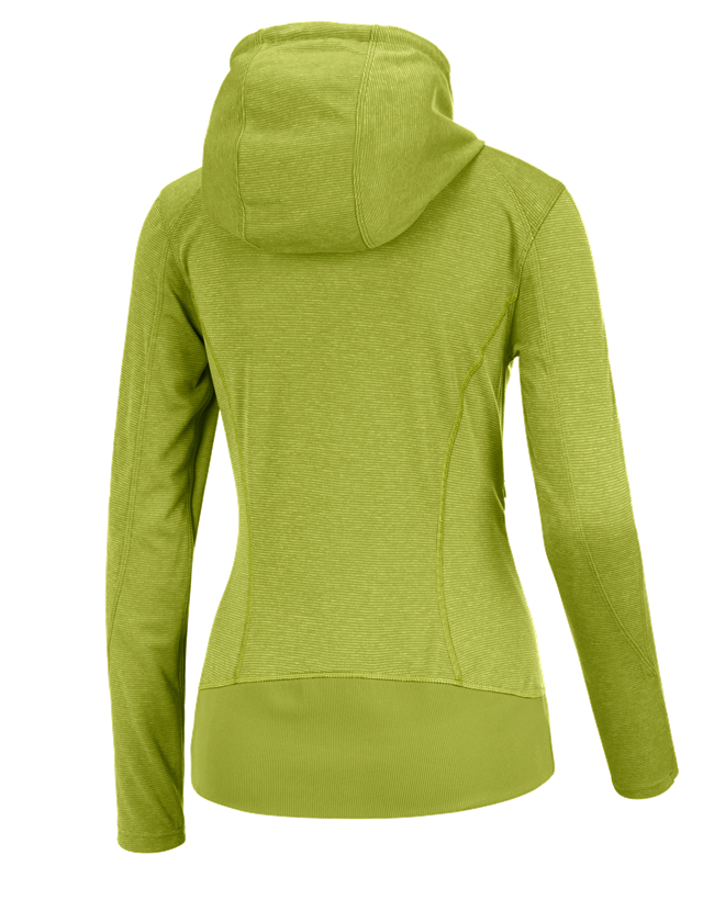 Gardening / Forestry / Farming: e.s. Functional hooded jacket stripe, ladies' + maygreen 1