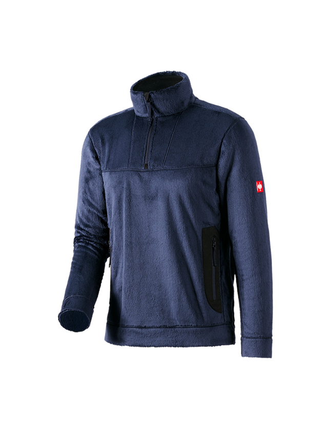 Shirts, Pullover & more: e.s. Troyer Highloft + navy/black 2