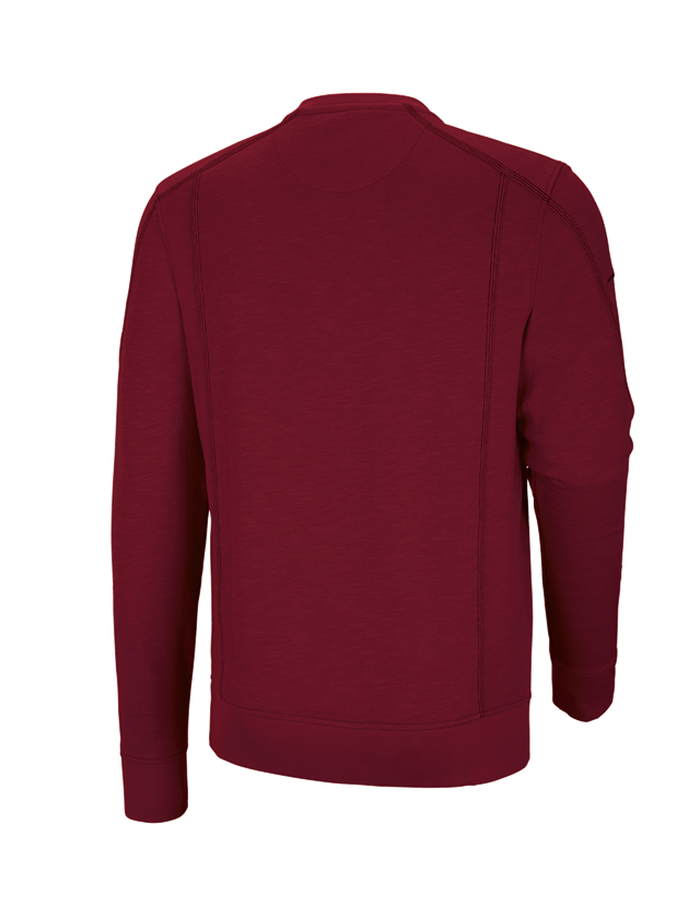 Gardening / Forestry / Farming: Sweatshirt cotton slub e.s.roughtough + ruby 3