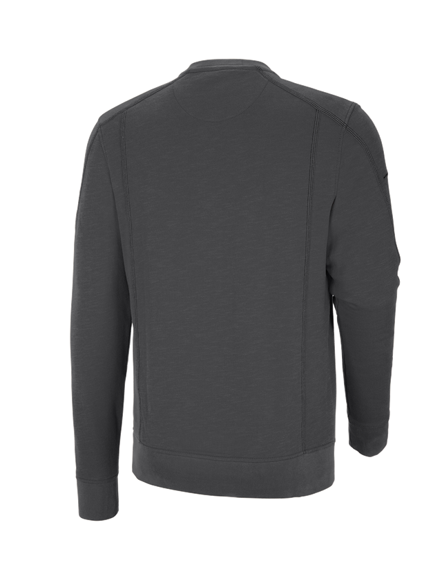 Överdelar: Sweatshirt cotton slub e.s.roughtough + titan 3