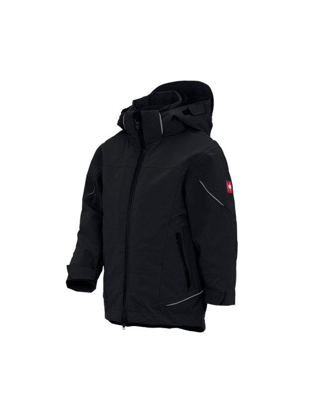 Jackets: 3 in 1 functional jacket e.s.vision, children's + black