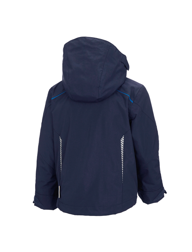 Jackets: 3 in 1 functional jacket e.s.motion 2020,  childr. + navy/atoll 3